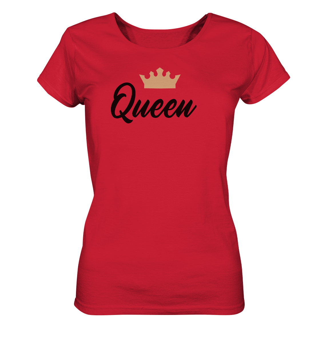 Queen Familienoutfit King & Queen T-Shirt in rot