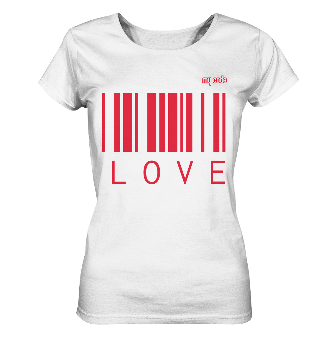 My code Love Statement Shirt in weiß