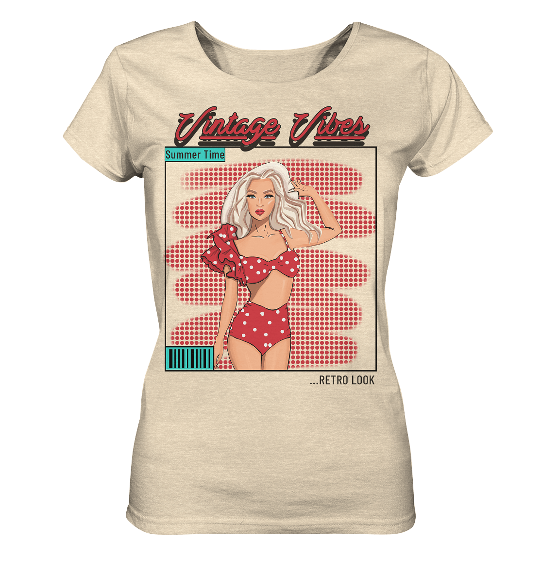Retro Shirt Comic Pop Rockabilly Damen T-Shirt 