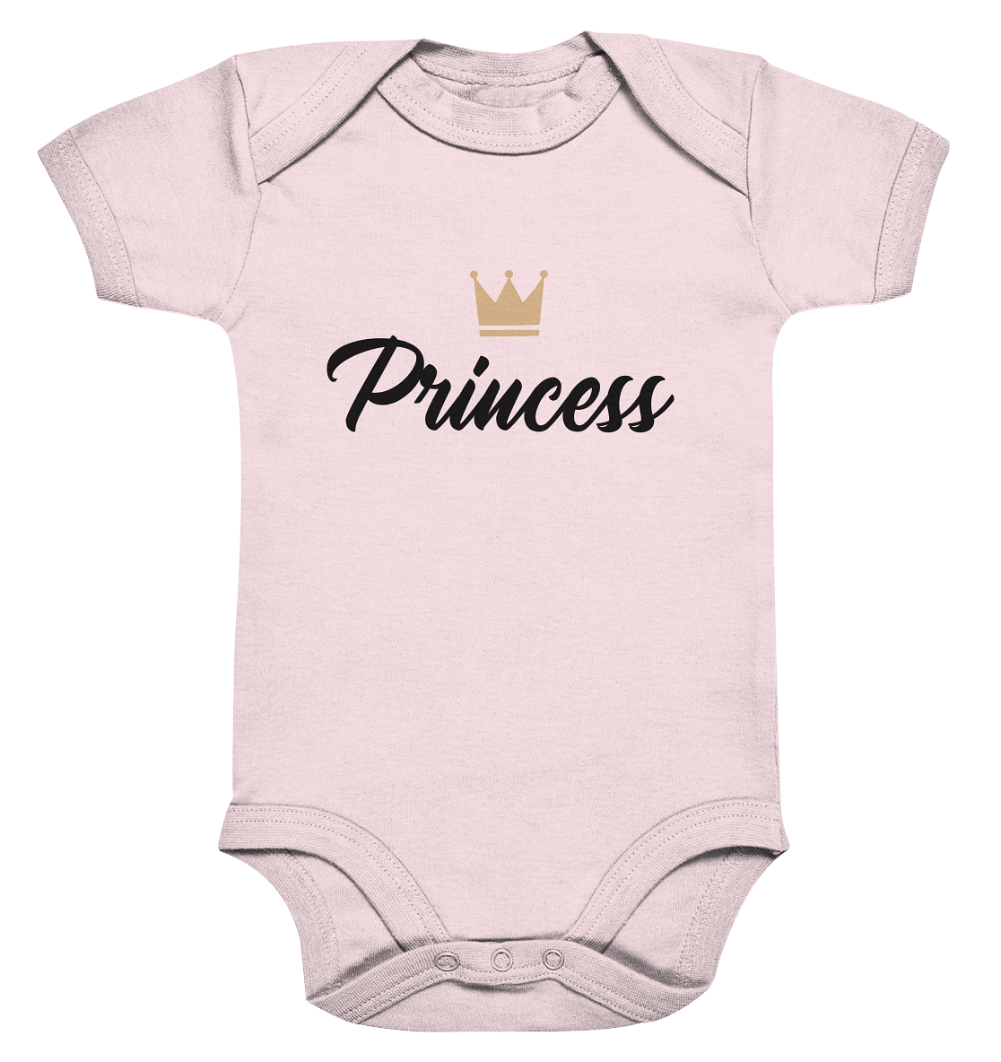 Princess Baby Bodysuite Familienoutfit King, Queen und Princess Bloominic in zart rosa
