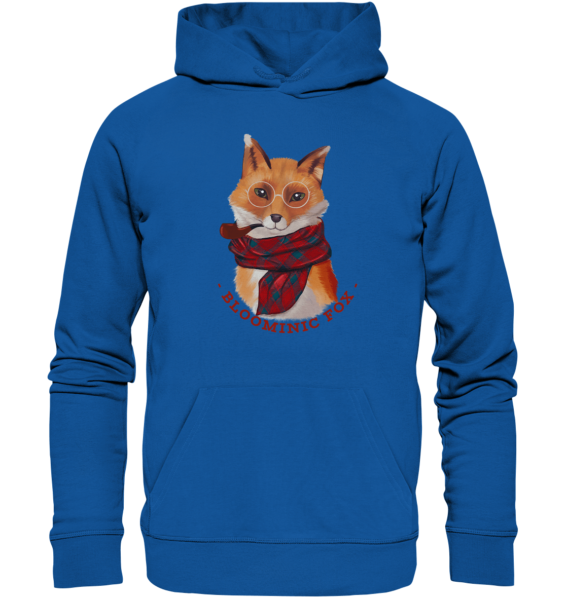 Fuchs Unisex Kapuzenpullover mit Bloominic Fuchs
