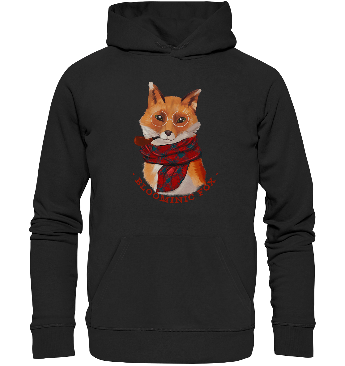 Unisex Kapuzenpullover mit Bloominic Fuchs