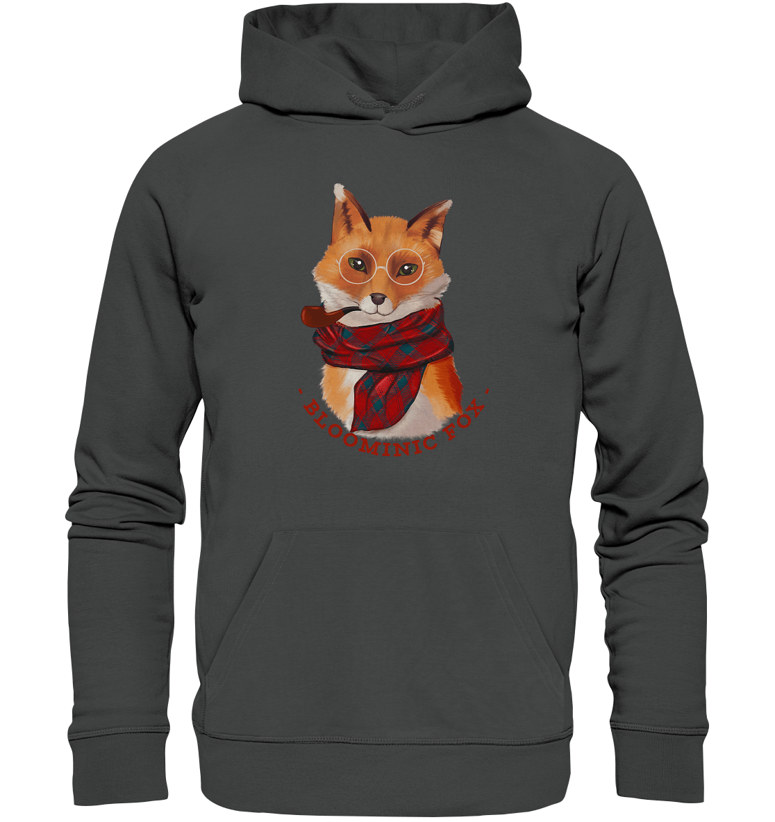 Unisex Kapuzenpullover mit Bloominic Fuchs