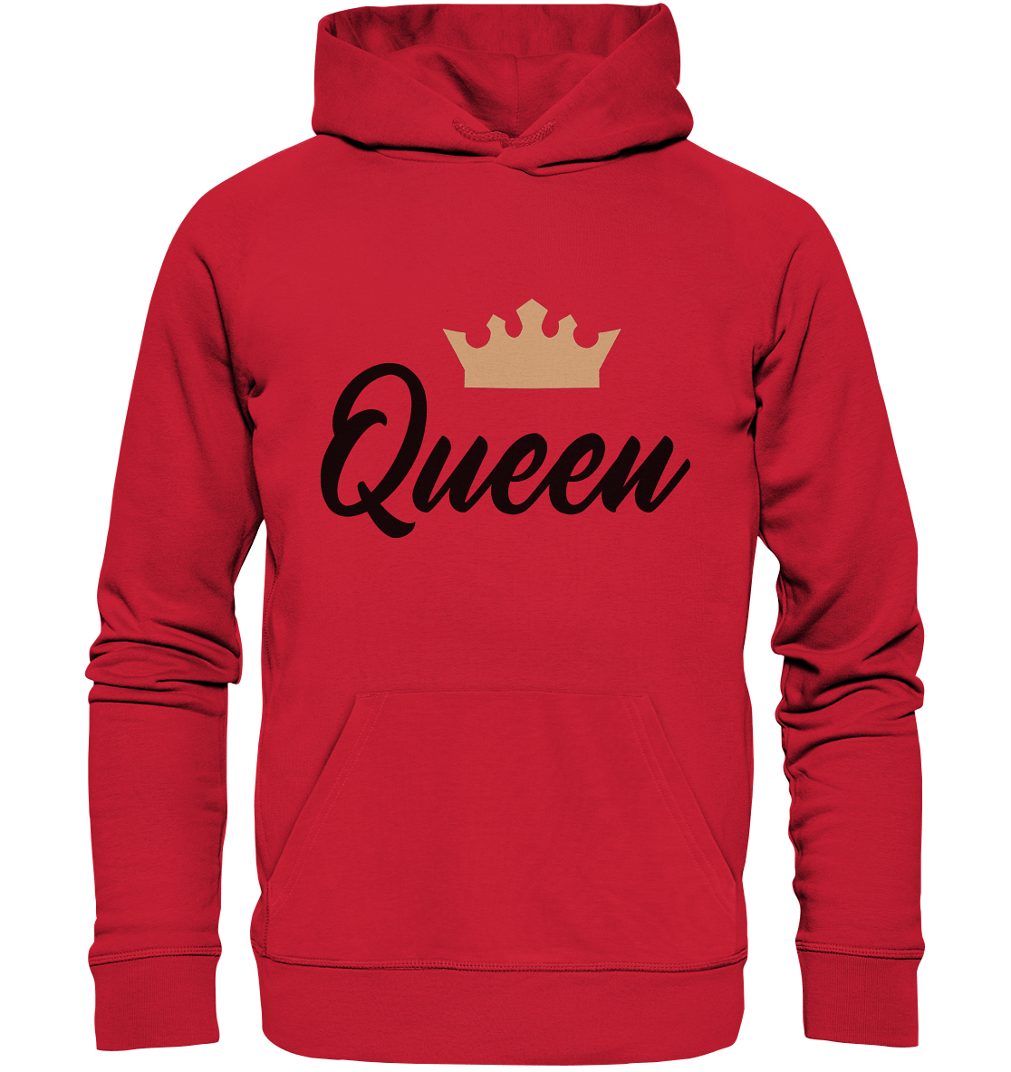 Partnerlook Damen Queen Hoodie King & Queen Set