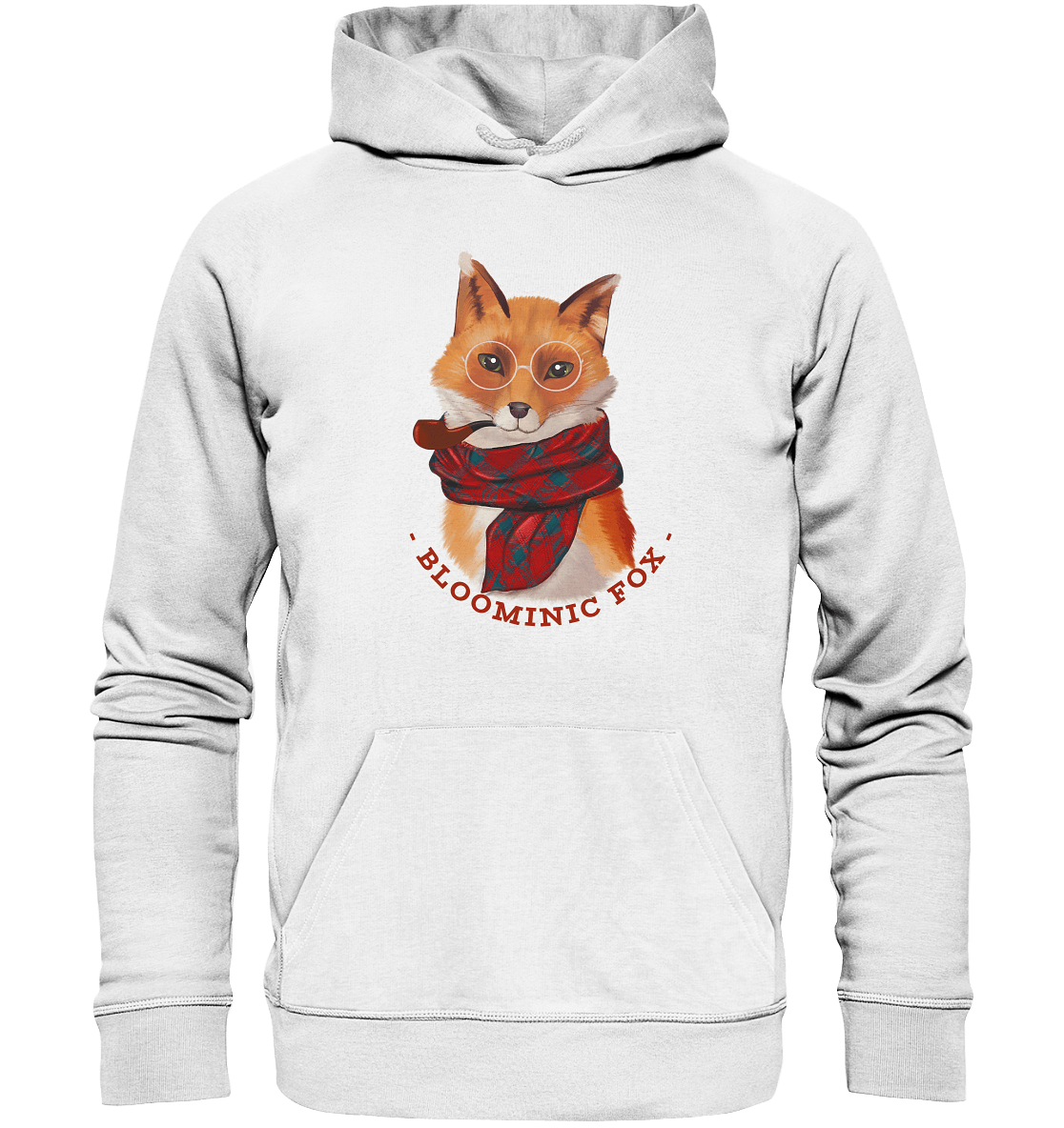 Unisex Kapuzenpullover mit Bloominic Fuchs