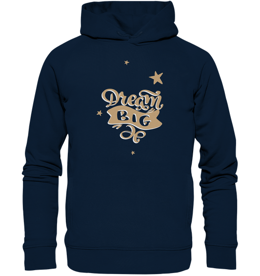 Dream Big Fashion Kapuzenpullover in navy von Bloominic Gold Statement