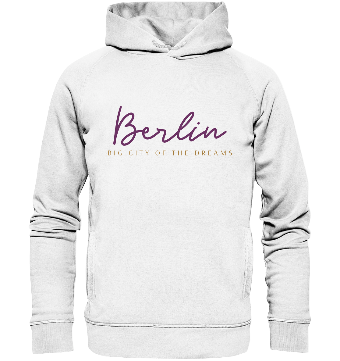 Fashion Hoodie Berlin Big City of the Dreams in weiss
