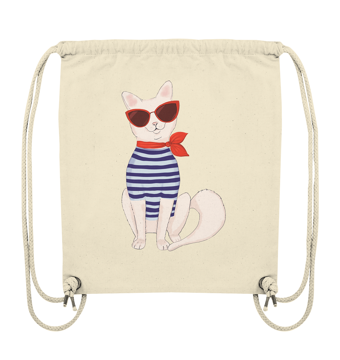Gym-Bag Rucksack mit Fashion Katze