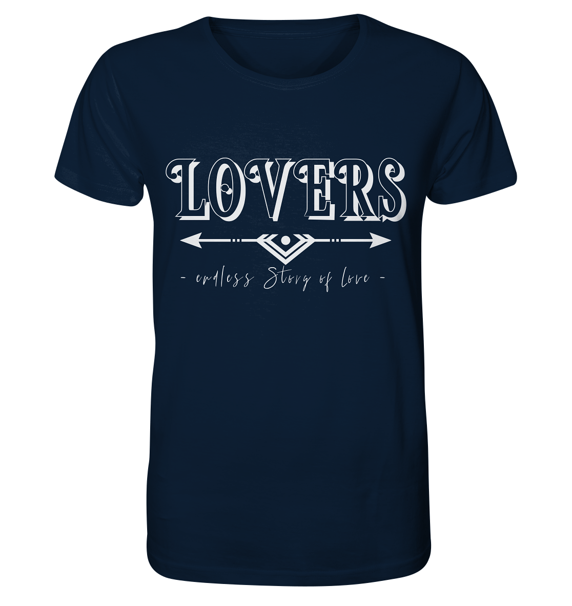 LOVERS Couple T-Shirt Herren couple goals t shirt in navy blau 