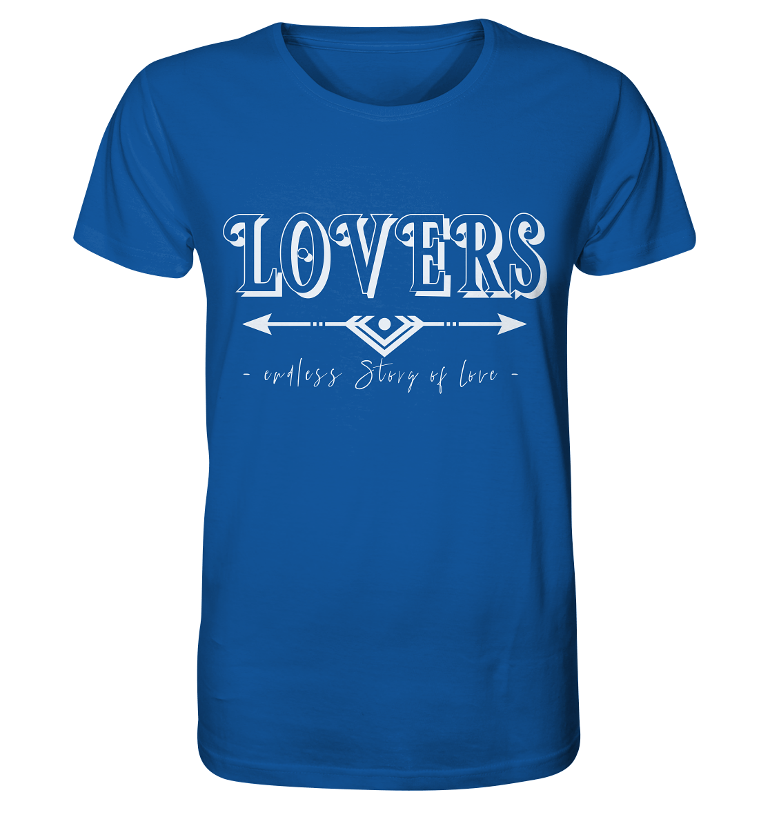 LOVERS Couple T-Shirt Herren couple goals t shirt in blau