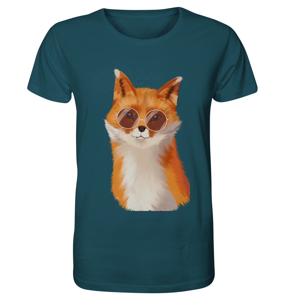 Herren T-Shirt "Fuchs" mit Fuchs Zeichnung von BLOOMINIC