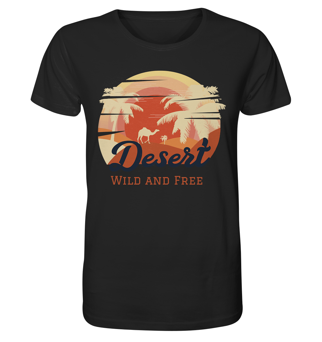 Desert Shirt wild and Free Wüsten Print Herren Shirt