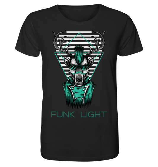 Herren T-Shirt mit trendigen funky Design. Super stylisches T-Shirt mit coolen Elch Game Master Print Mydealz