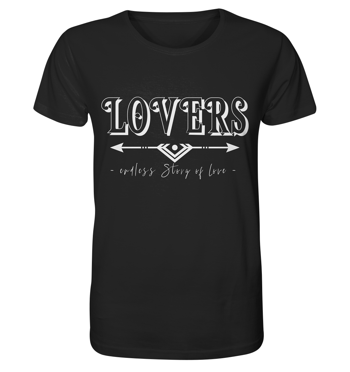 LOVERS Couple T-Shirt Herren couple goals t shirt endless story of love 