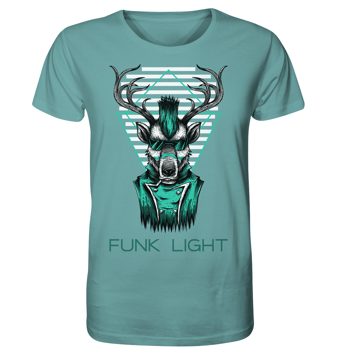 T-Shirt coole bilder von funk light Elch