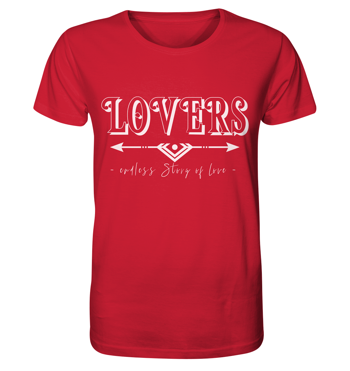 LOVERS Couple T-Shirt Herren couple goals t shirt in rot
