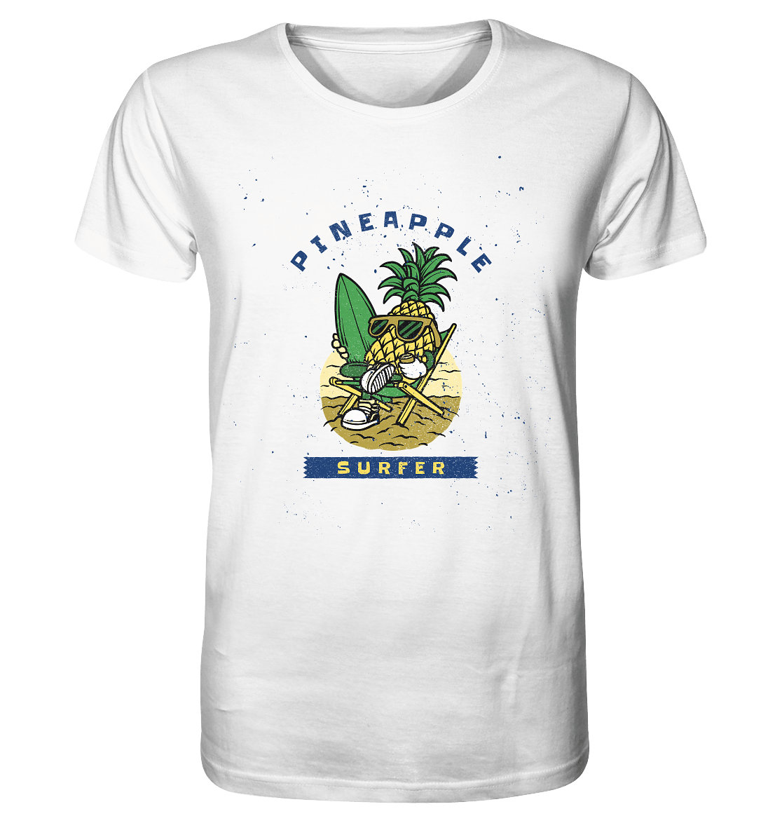 Herren T-Shirt mit trendigen Pineapple Design