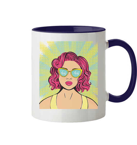 Tasse mit  Pop Art Design