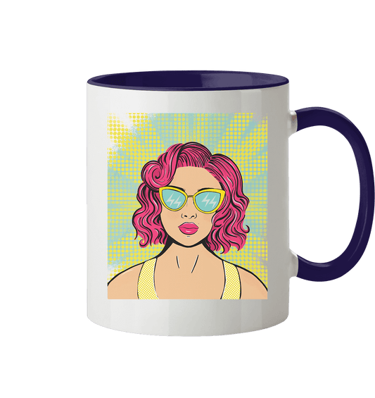 Tasse mit Pop Art Design