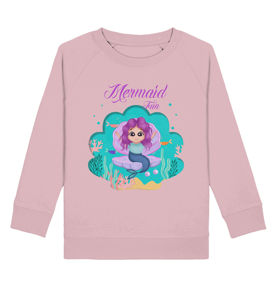Meerjungfrau Sweatshirt Mermaid Fun arielle als baby Meerjungfrau cartoon bloominic Sweatshirt in rosa 