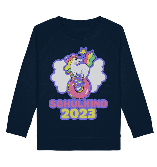 schulkind-2023-Einhorn-sweatshirt-navy-Pullover-Einschulung