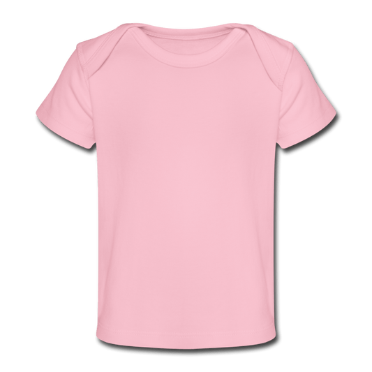 Baby T-Shirt Personalisierbar - Hellrosa