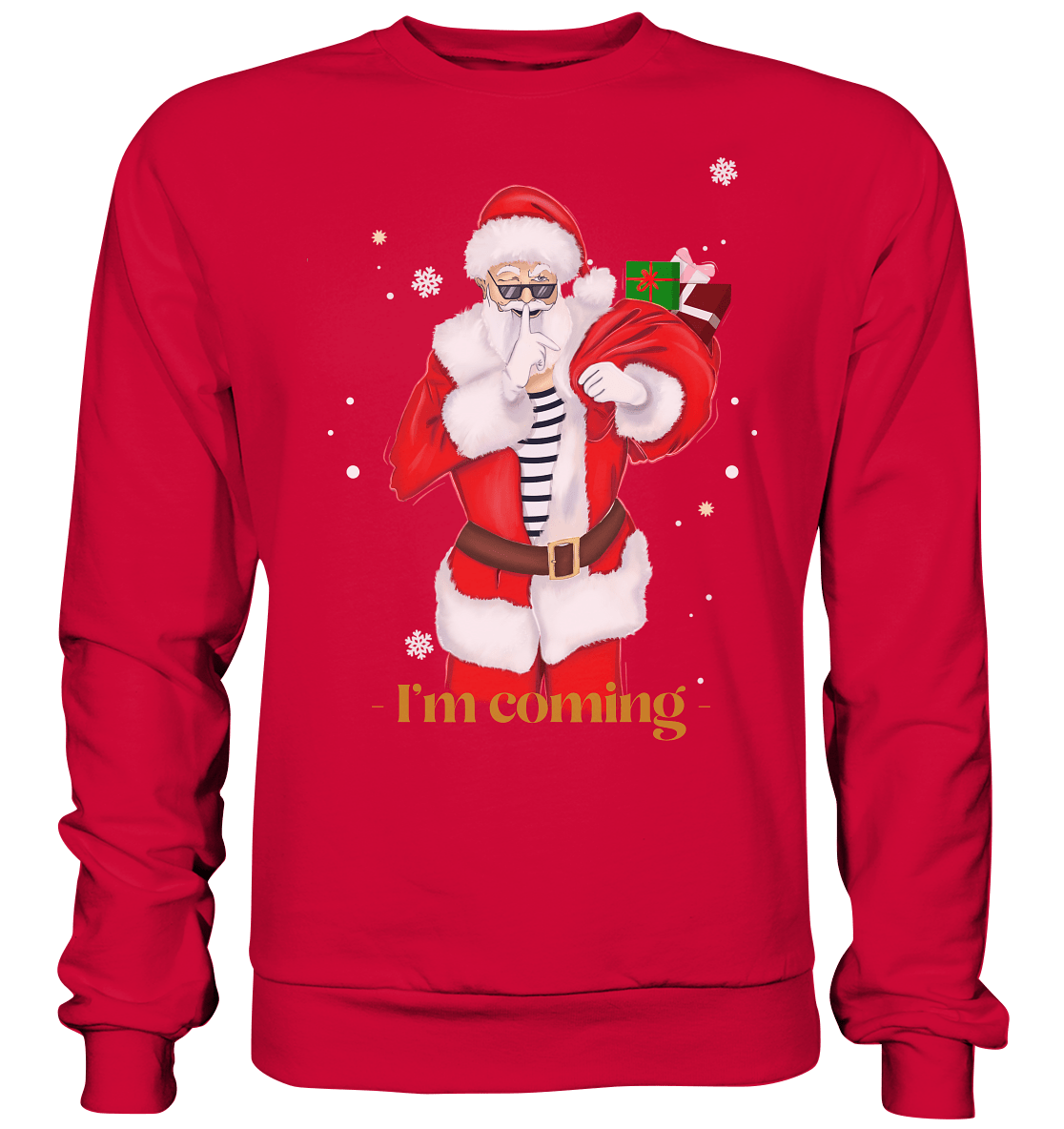 weihnachtsmann-sweatshirt-weihnachtspullover-rot